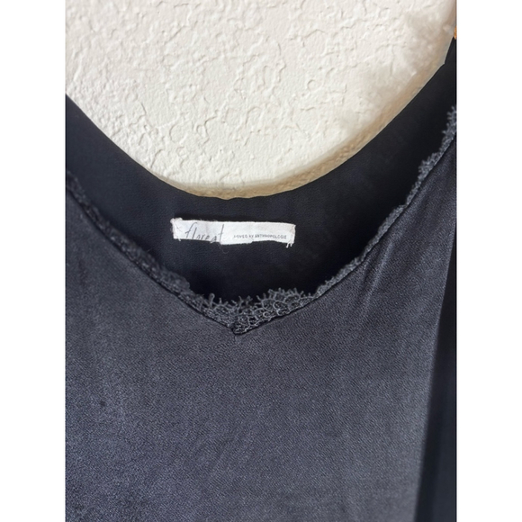 Athropologie Women's Floreat Cami Top Size S Blackn - Picture 6 of 6